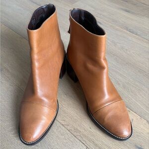 Cole Haan Tan Ankle Boots